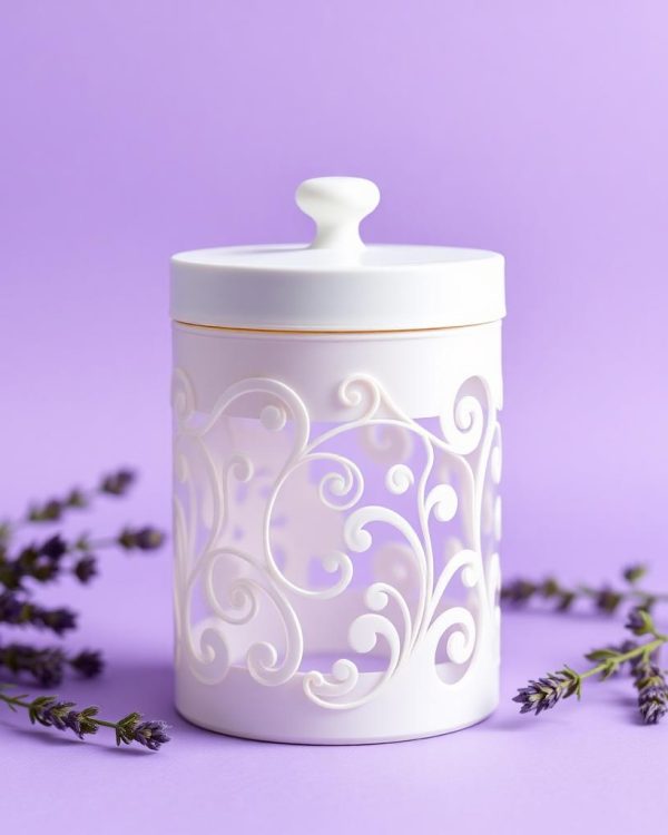 3D Printed Storage Jar with Lid