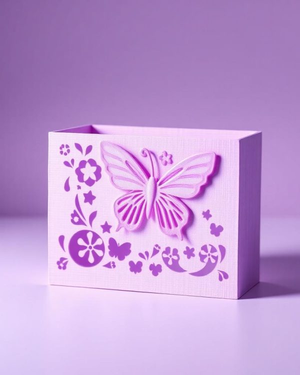 3D Printed Butterfly Desk Organizer