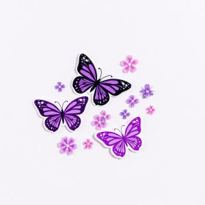 Butterfly & Floral Sticker Pack